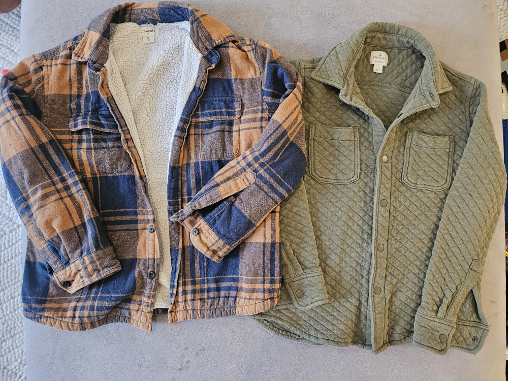 Crewcuts Kids' Flannel Shacket