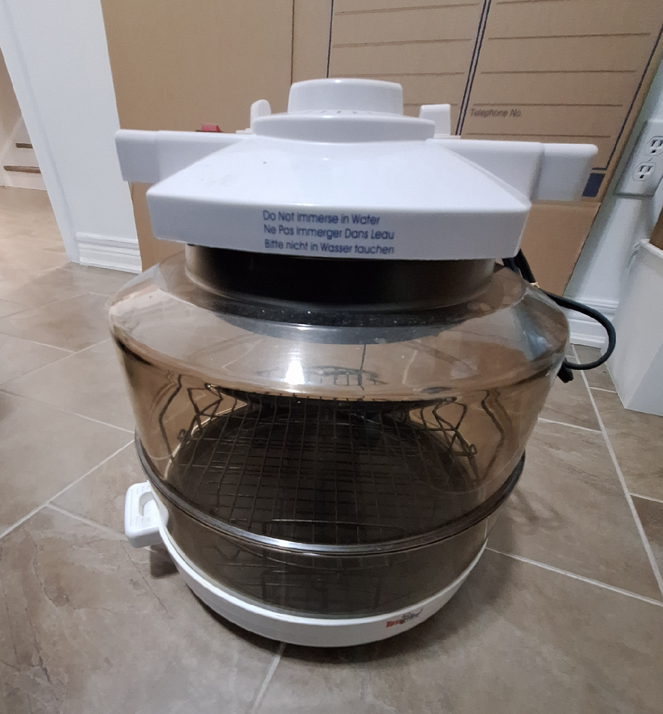 Total Chef Halogen Oven / turbo air fryer and broiler