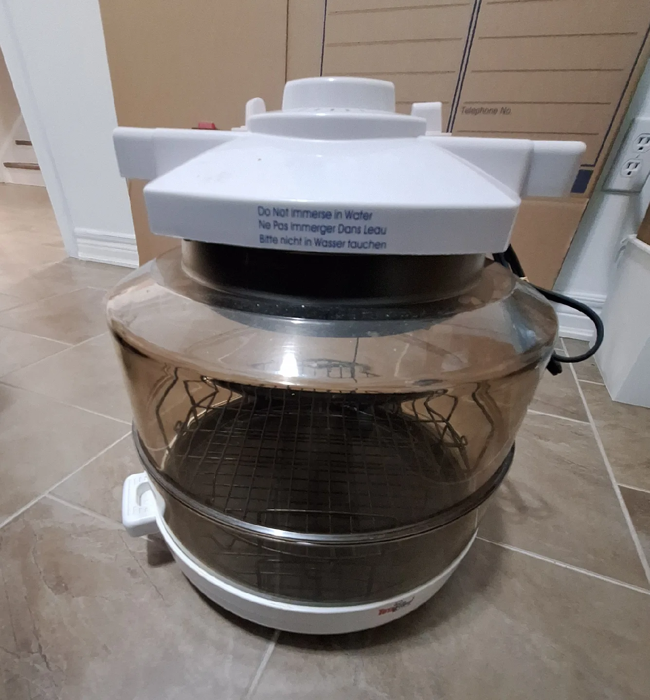 Total Chef Halogen Oven / turbo air fryer and broiler thumbnail