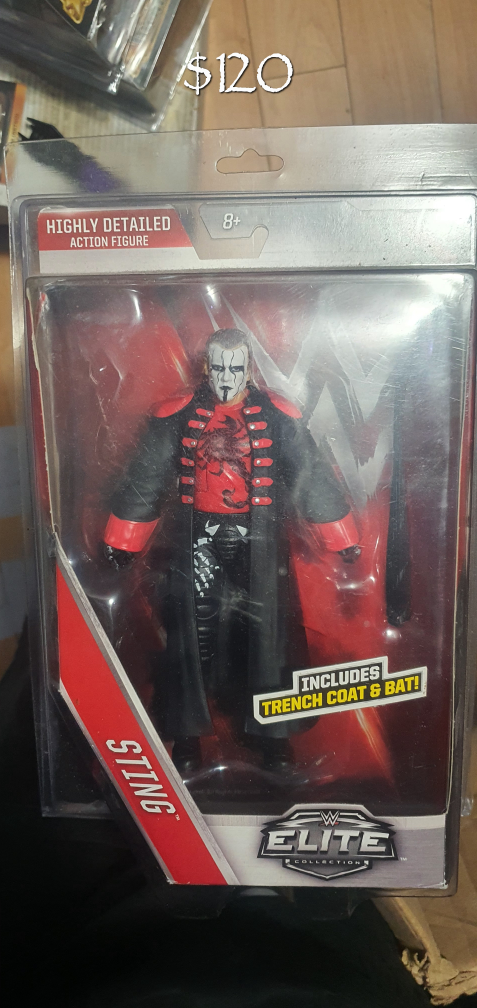 Sting and Ultimate Warrior Figure Lot - photo 5