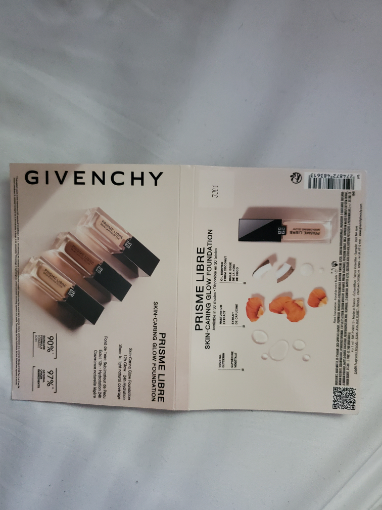 Givenchy Prisme Libre Skin-Caring Glow Foundation Samples - photo 4
