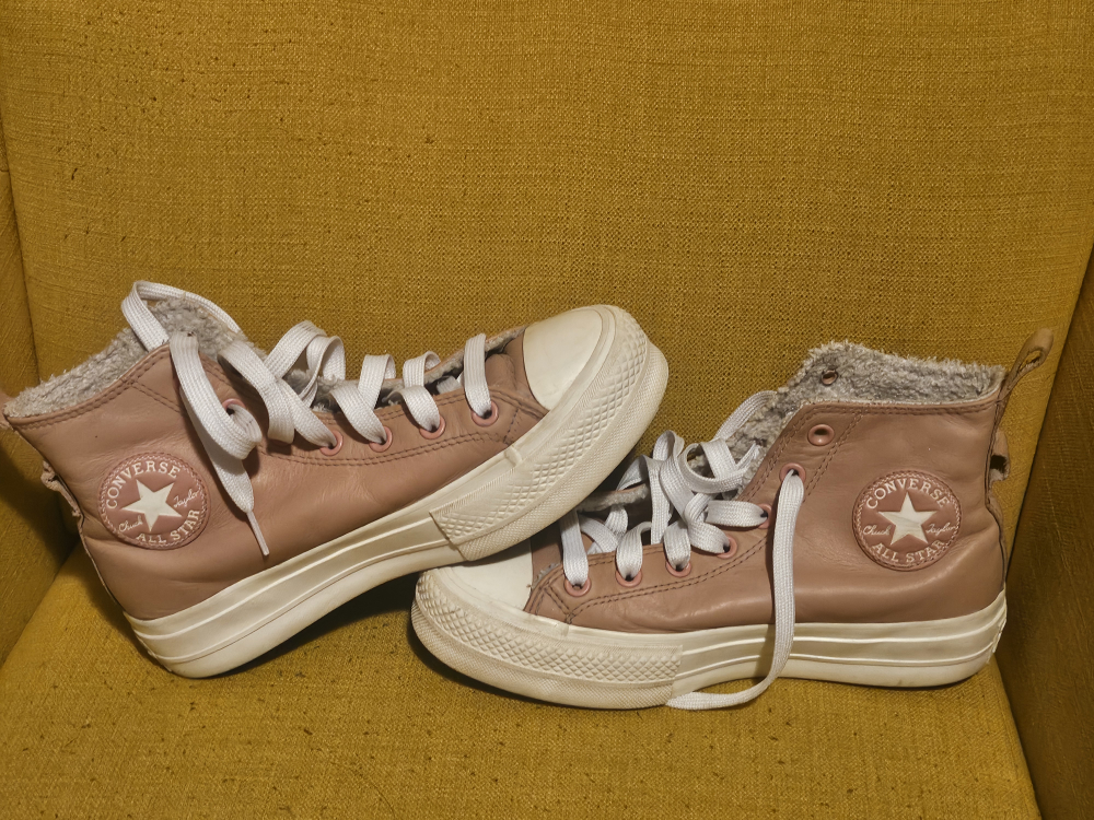 Converse All Star Lift Leather High Top shoes