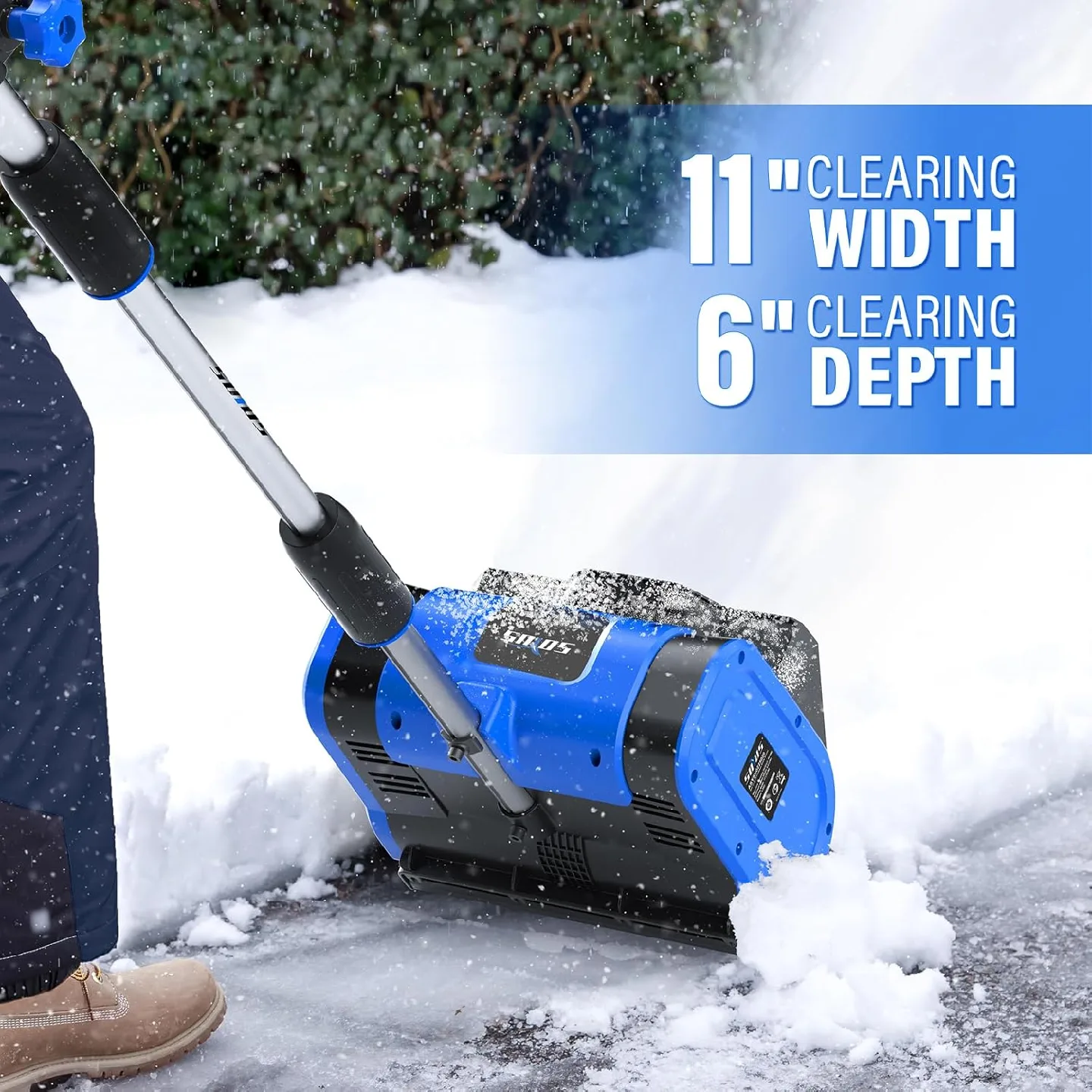 Brand New Soyus 20V Cordless Electric Snow Shovel For Sale image indicator(7)