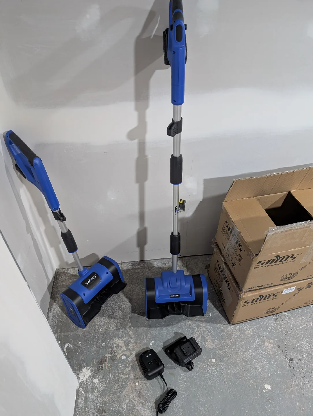 Brand New Soyus 20V Cordless Electric Snow Shovel For Sale image indicator(8)