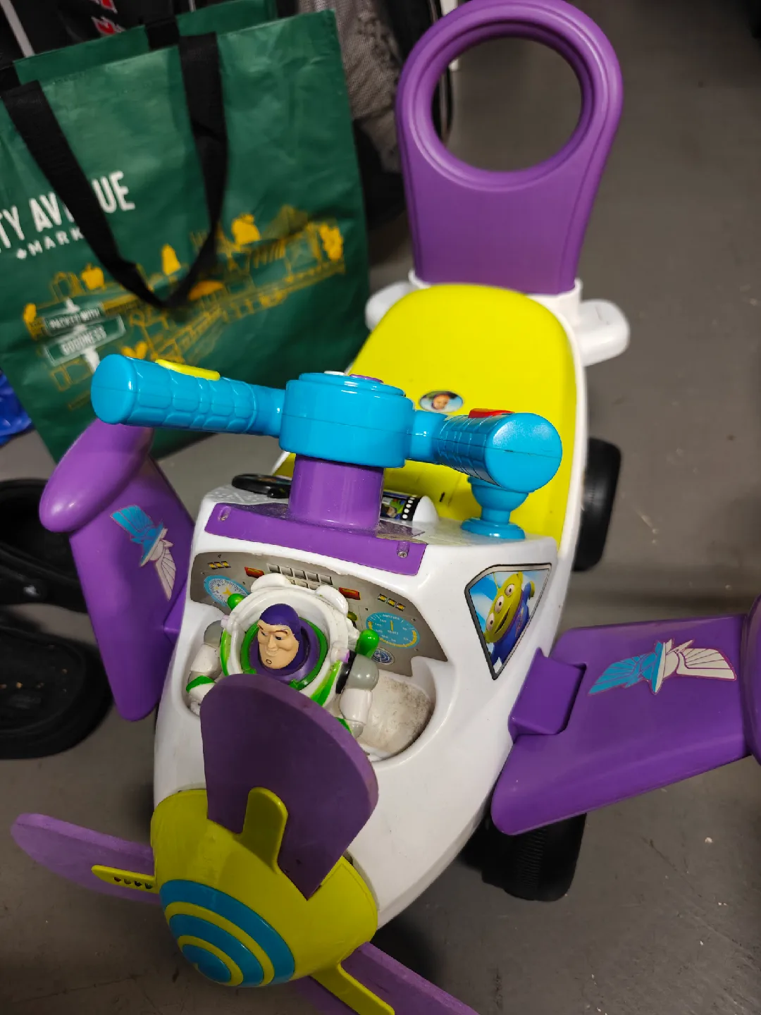 Buzz Lightyear Plane Ride-On Toy 🥕 thumbnail