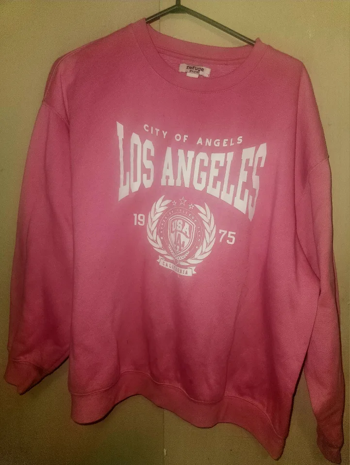 Refuge Pink Los Angeles Sweatshirt+ Dark Blue thumbnail