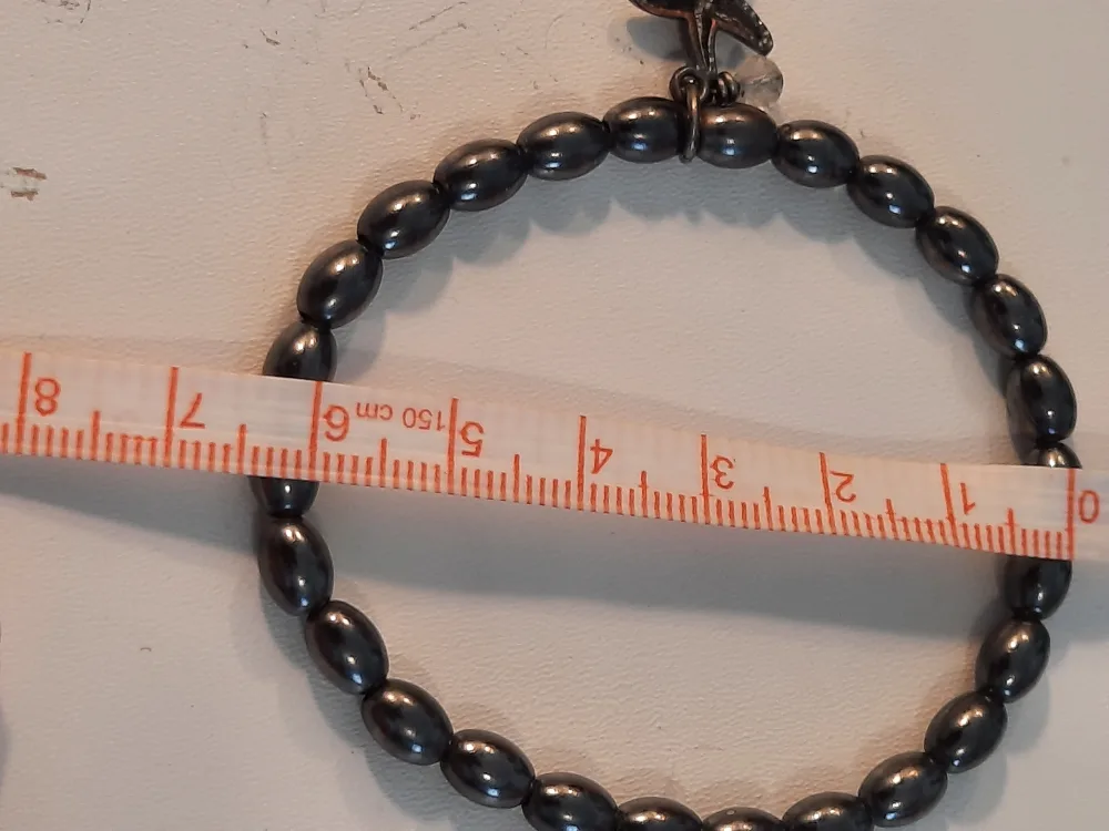 Black Pearl Necklace & Bracelet Set image indicator(6)