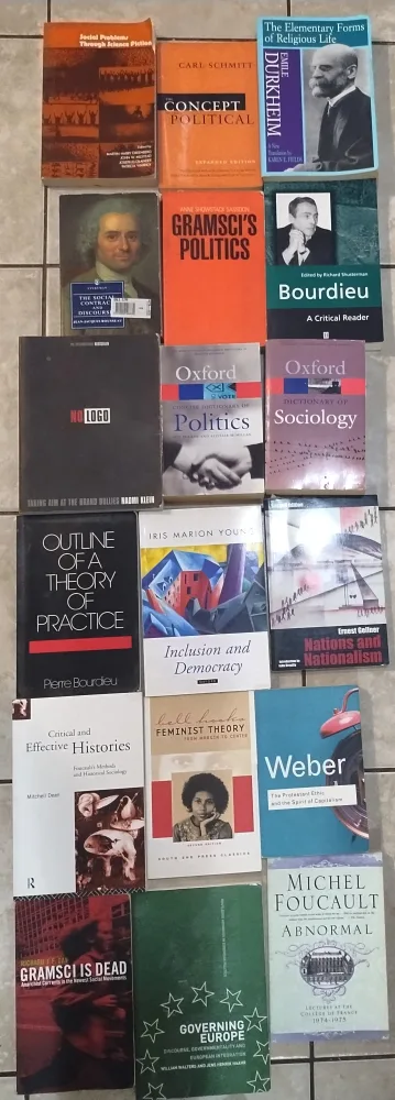 Collection of Social and Political Critical Theory Books thumbnail