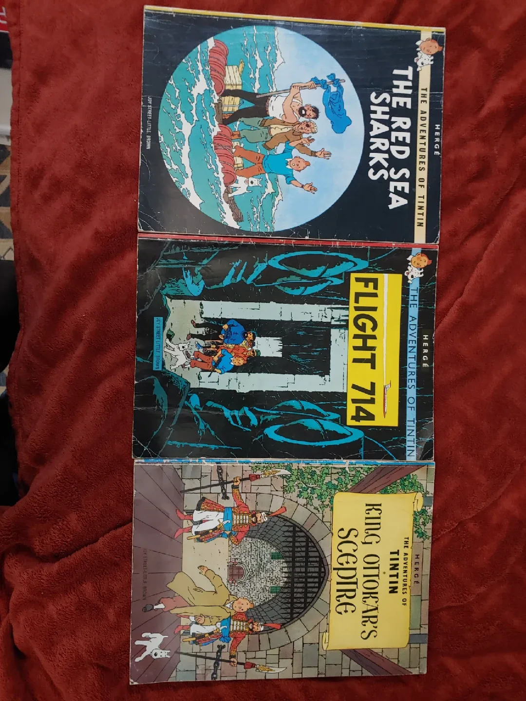 Herge The Adventures of TinTin Comic Books thumbnail