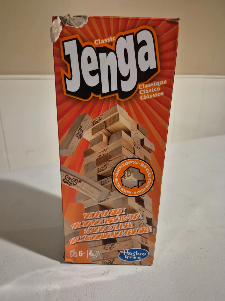 Classic Jenga Game - Hasbro thumbnail