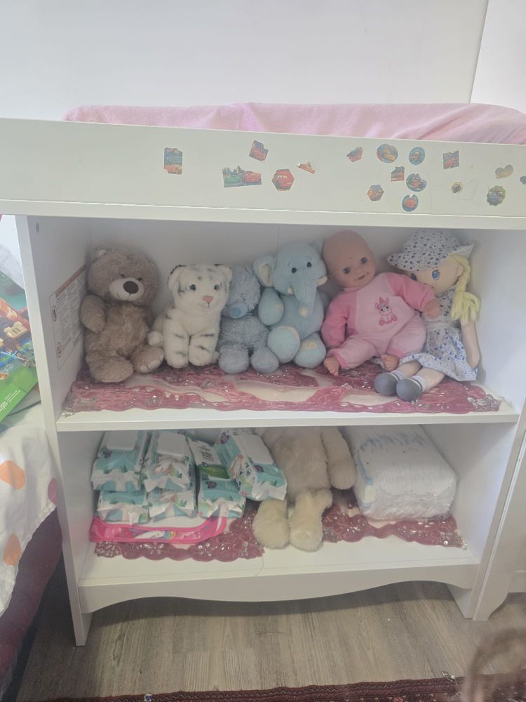 Baby Changing Table with Shelf - photo 4