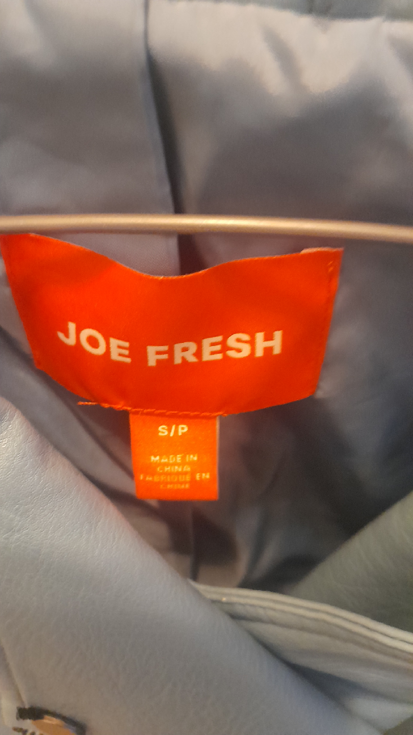 Joe Fresh Blue Moto Jacket - Size S - photo 2
