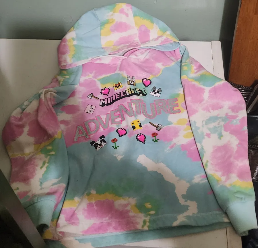 Minecraft Adventure Tie-Dye Hoodie thumbnail
