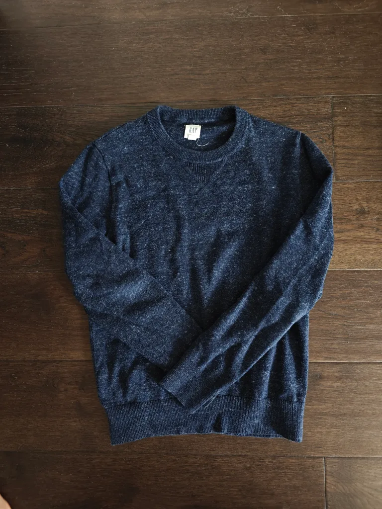 GAP Blue Sweater - Men's Size XS thumbnail