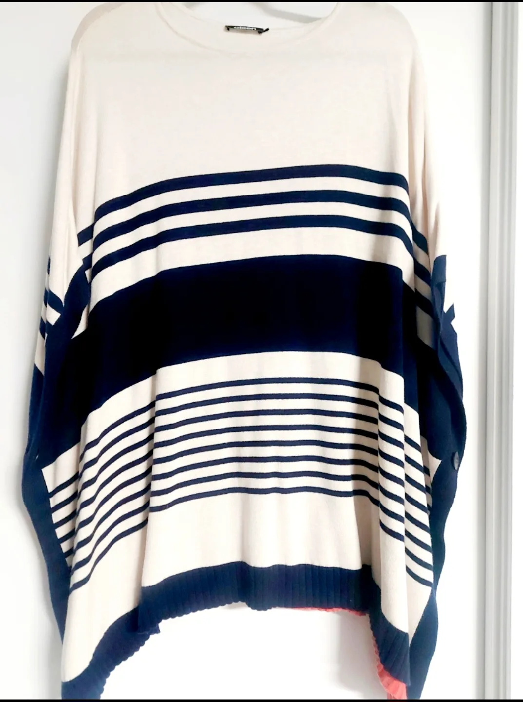 Olsen Oversized Poncho Sweater thumbnail
