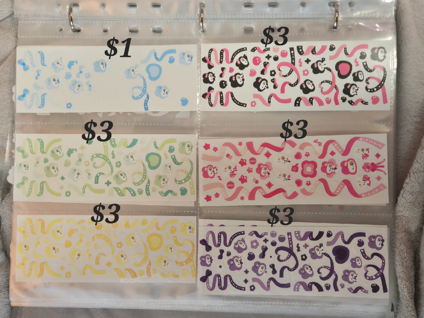 Cute sticker sheets image indicator(3)