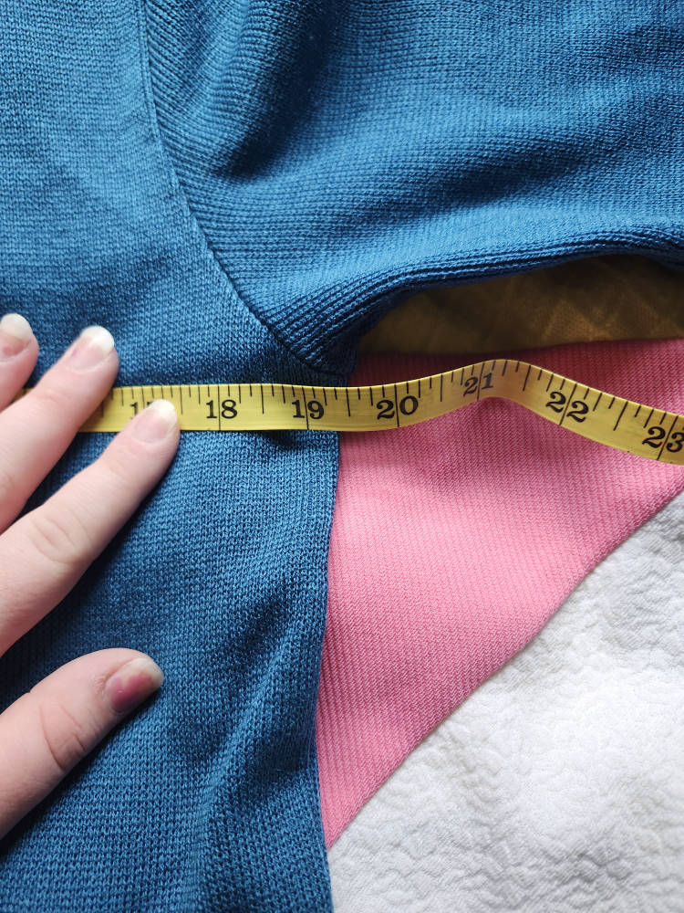 Vintage blue and black cardigan - photo 5