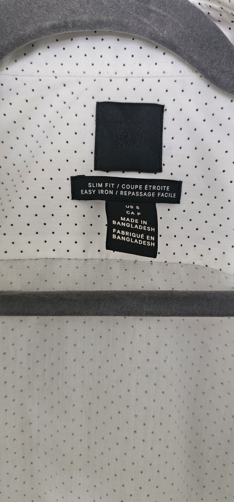 H&M Slim Fit Easy Iron Shirt - Size S - photo 2
