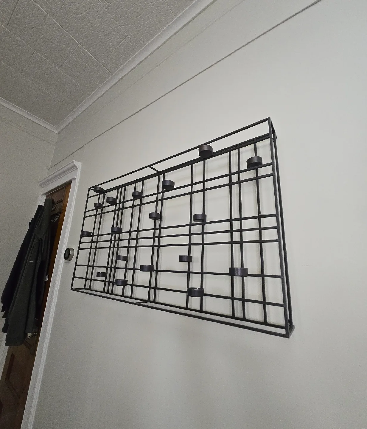 Metal Wall Candle Holder