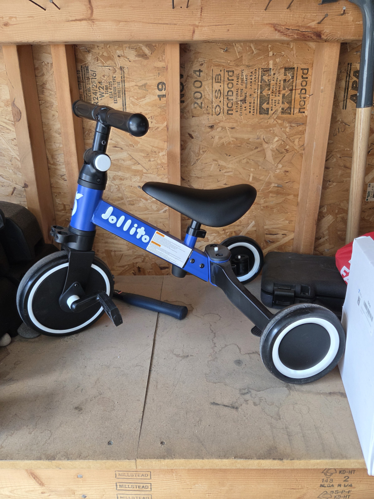 Jollito Blue Convertible Tricycle - photo 2