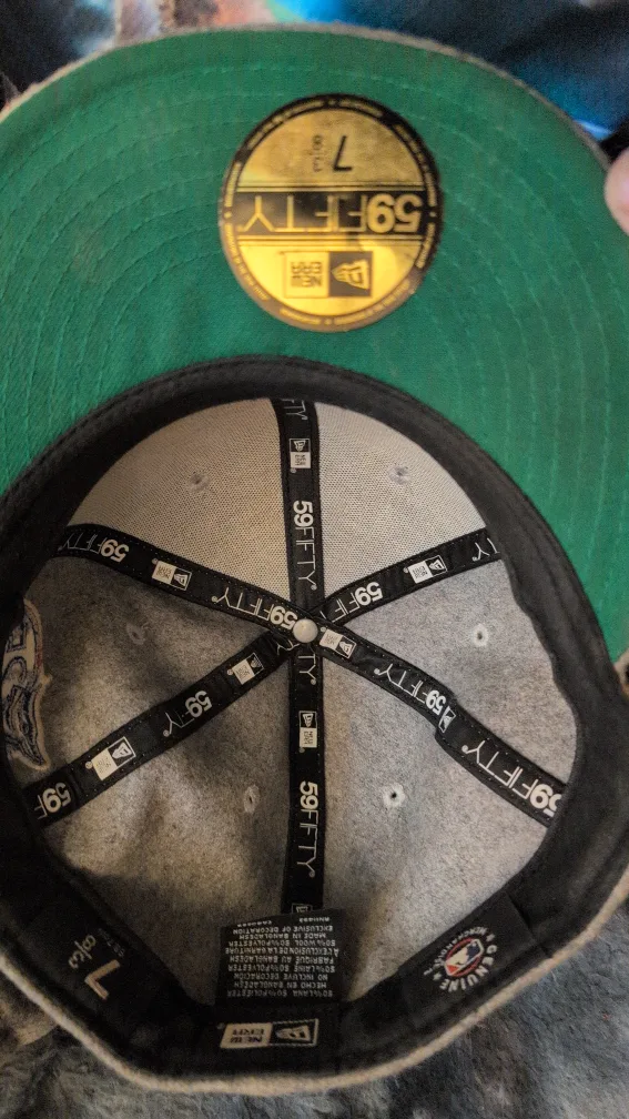 New Era T B Jays WOOL Hat, Size 7 1/8#cleanout image indicator(2)