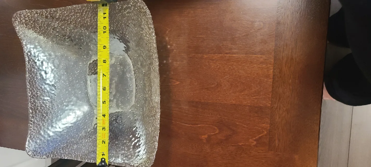 Textured Glass Serving Bowl - 11 inches image indicator(4)
