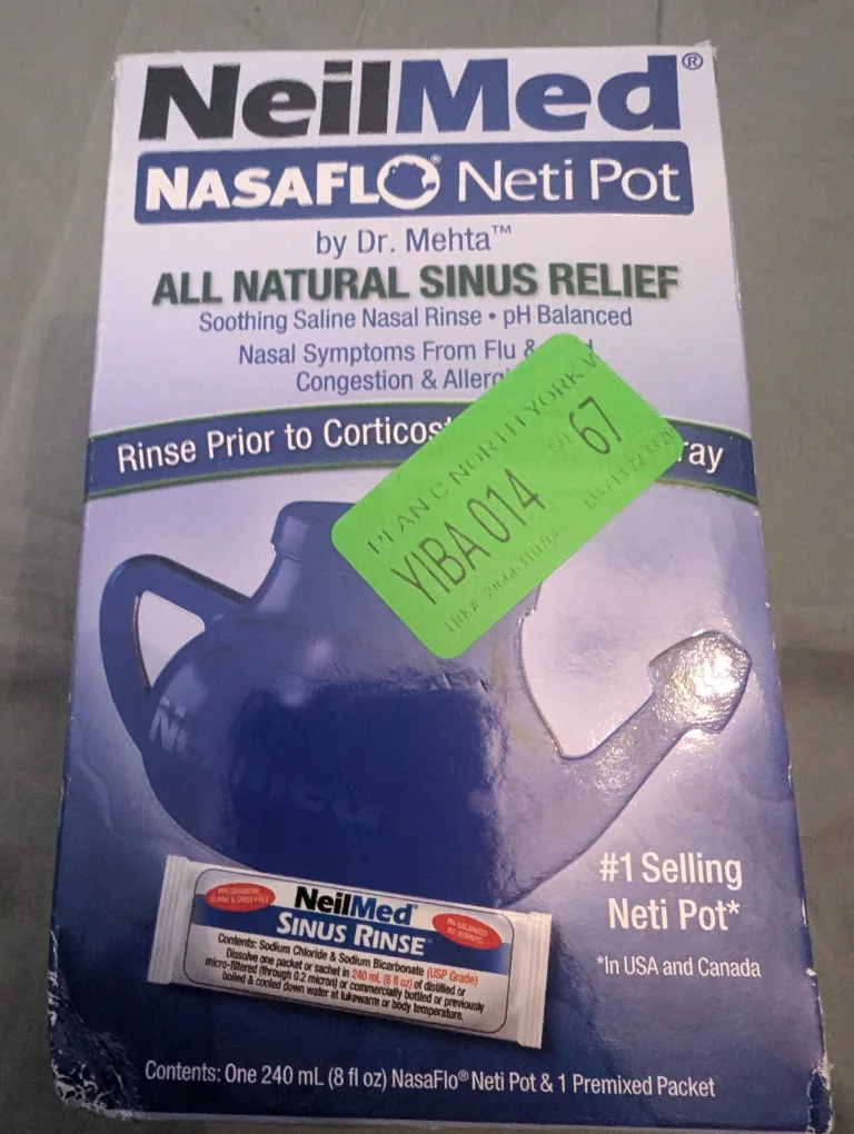 NeilMed NASAFLO Neti Pot - Sinus Relief thumbnail