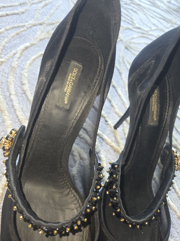 Dolce & Gabbana Black Heels size 41 - photo 3