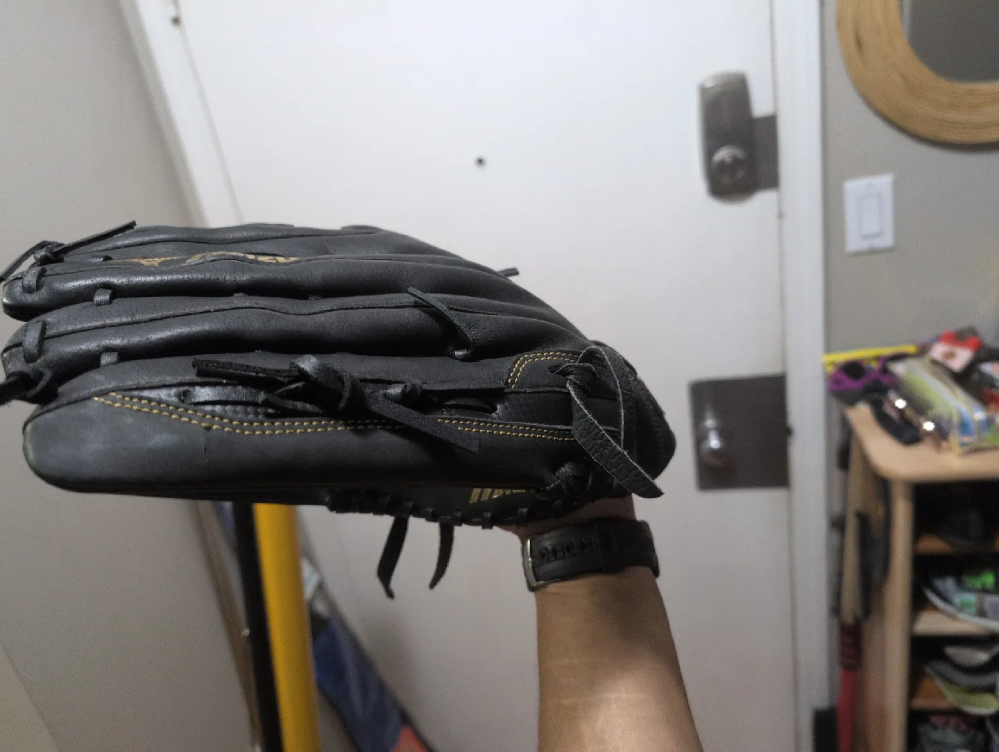 Mizuno Black Baseball Glove GGM 1405 image indicator(5)