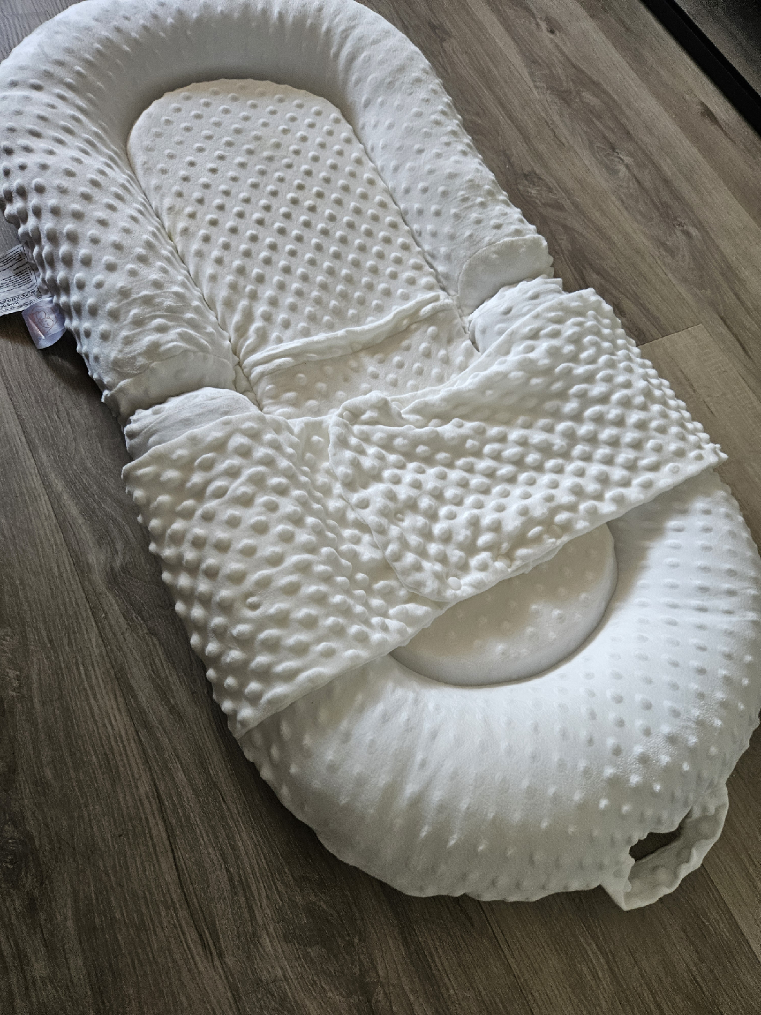 Snuggle Me  Lounger - White - photo 2