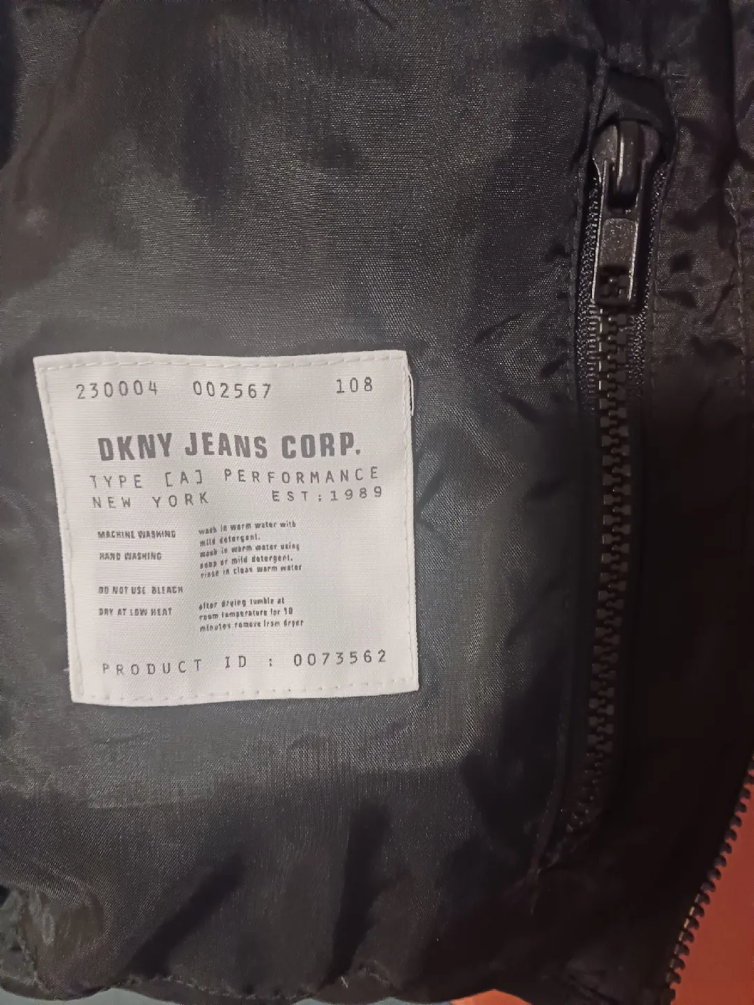 DKNY Jeans Blue Hooded Puffer Vest image indicator(4)