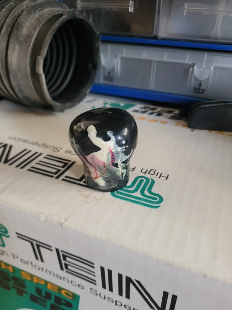 marble design shift knob image indicator(2)