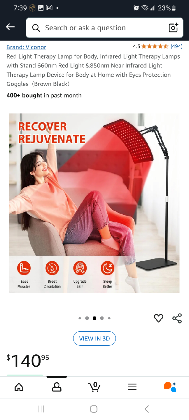 Red Light Therapy Lamp for Body - photo 4