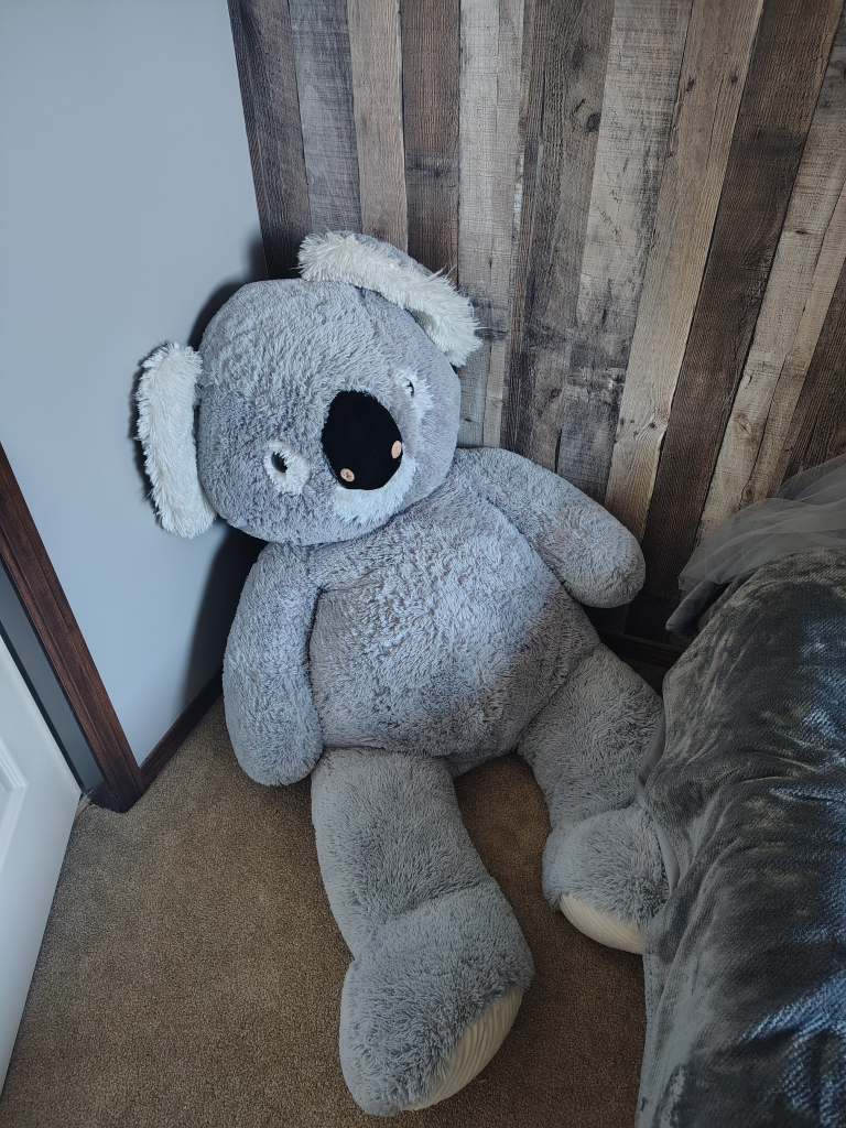 Giant Grey Koala Plush Toy