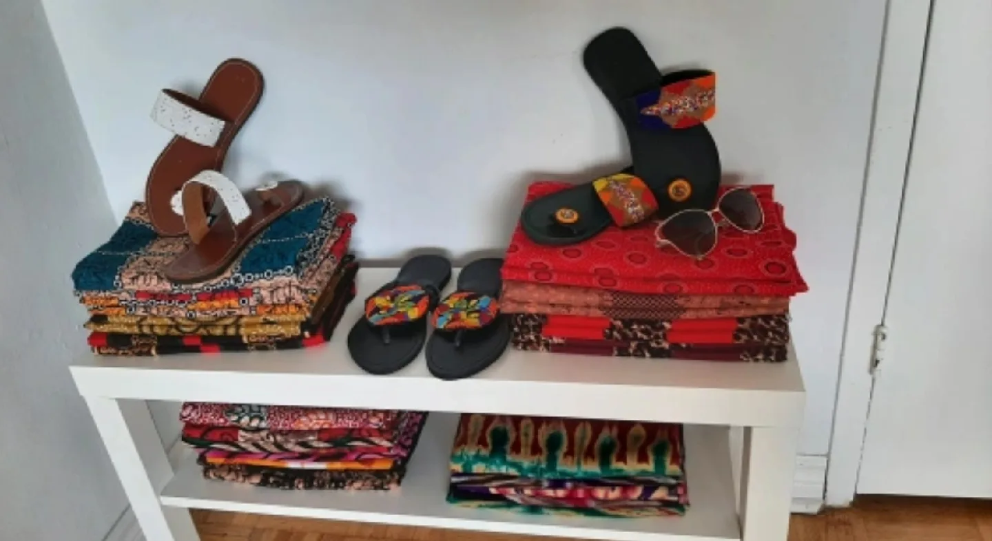 Handmade African Beaded Sandals image indicator(7)