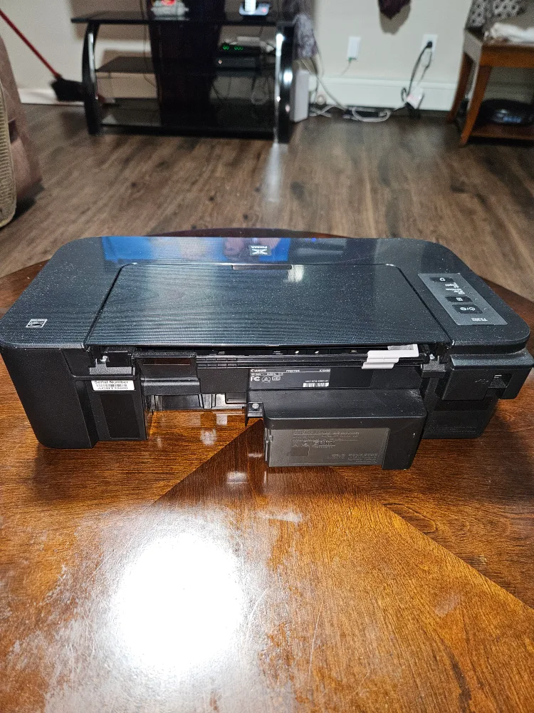 Canon PIXMA TS202 Printer with power cable image indicator(3)