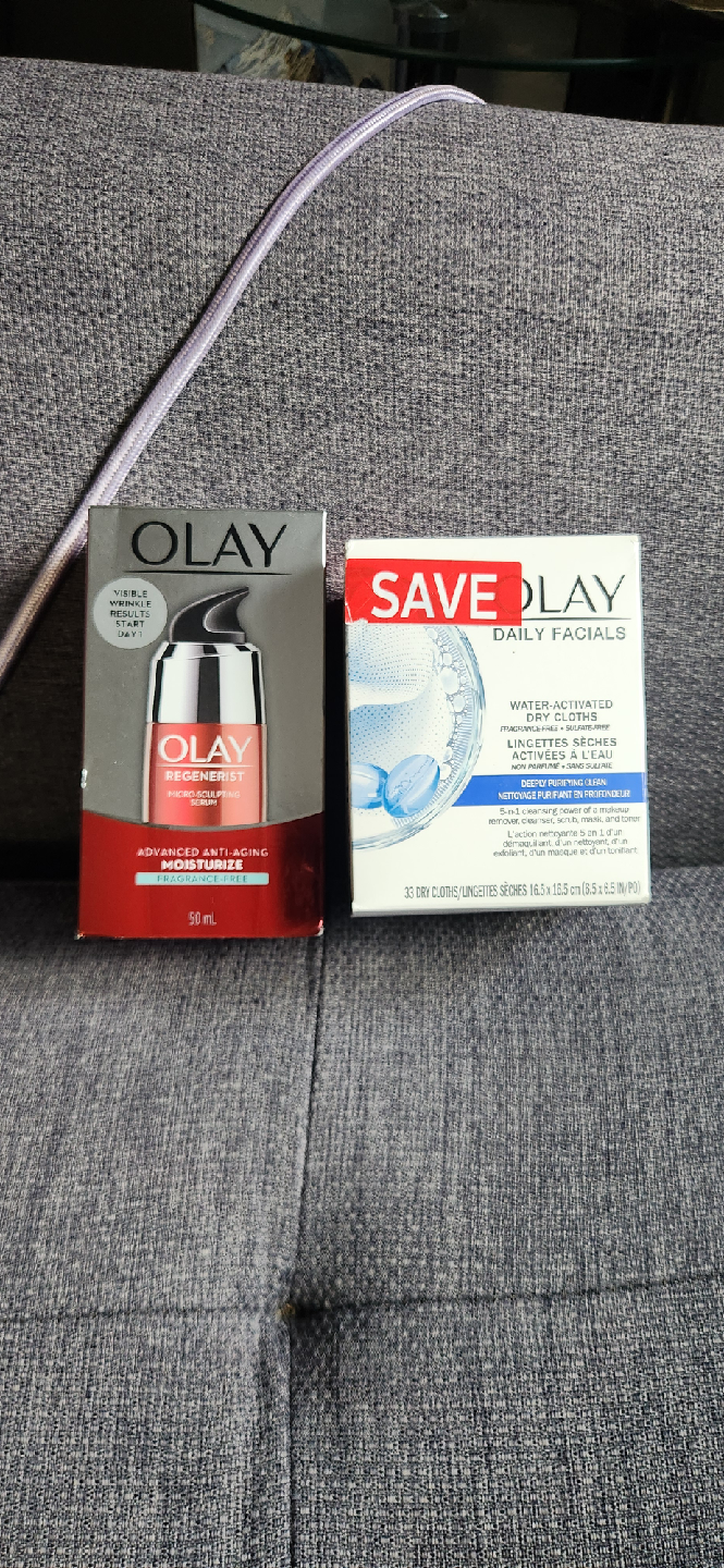 Olay Regenerist Moisturizer & Daily Facials
