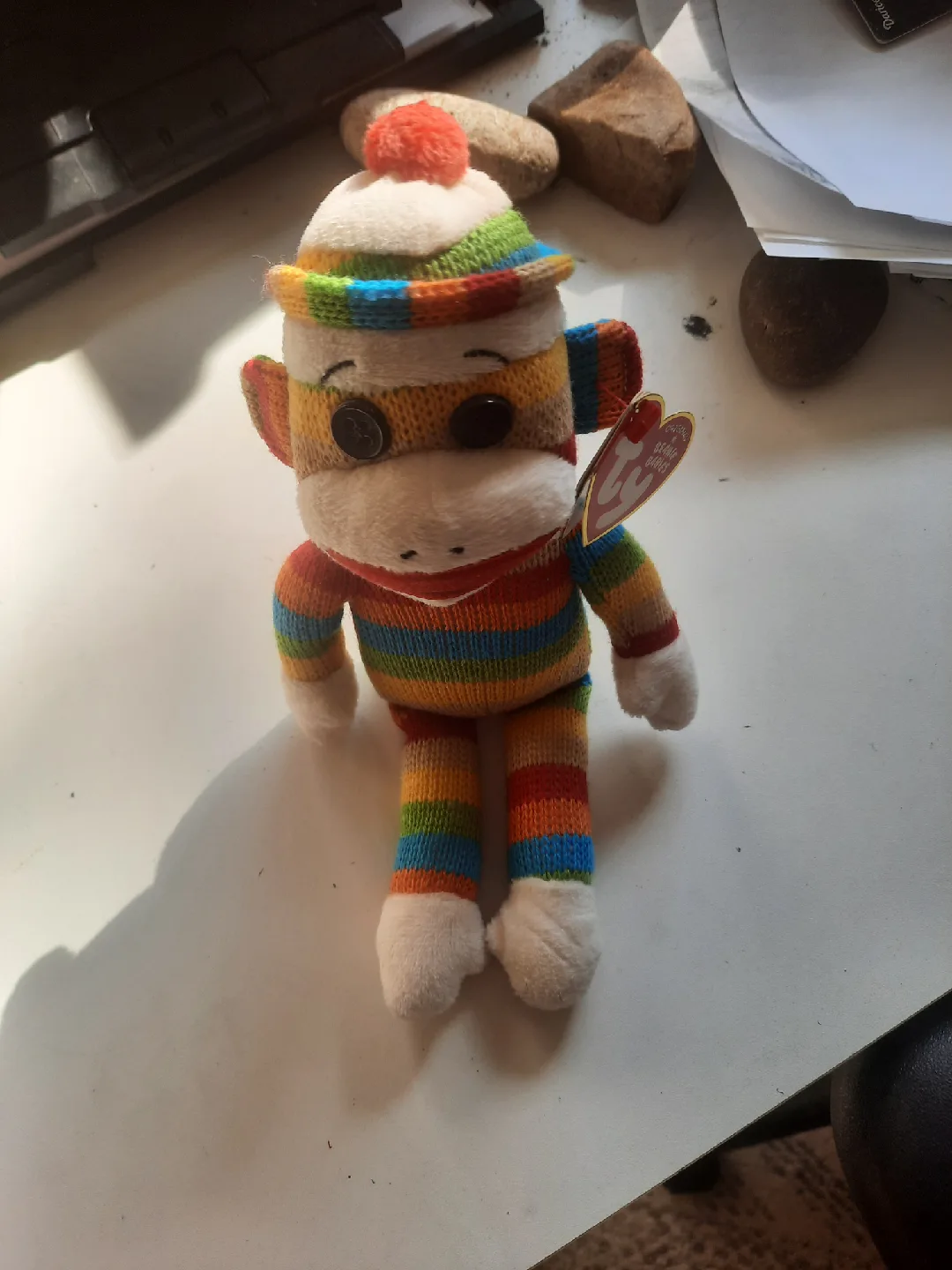 Ty Beanie Babies Sock Monkey pick up only image indicator(4)