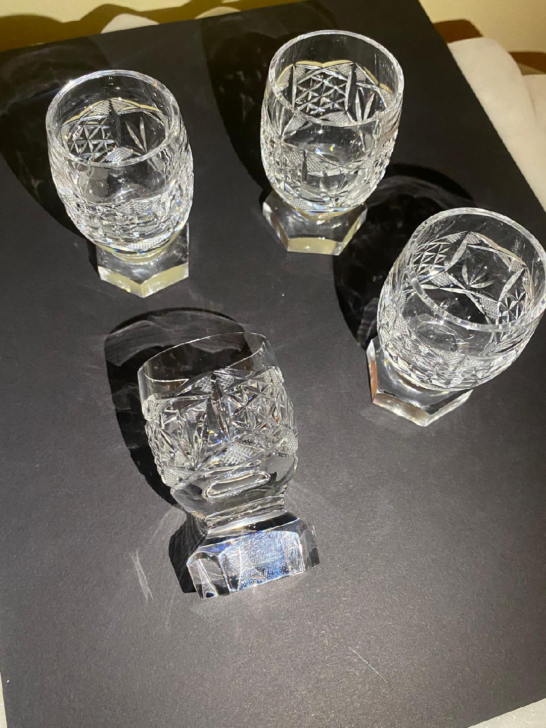 Set of 4 Crystal Shot Glasses - photo 3