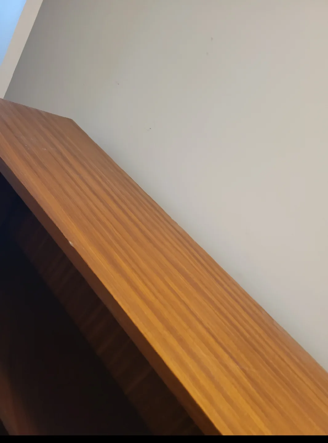 MCM Teak Small Display Cabinet with Glass Doors image indicator(8)