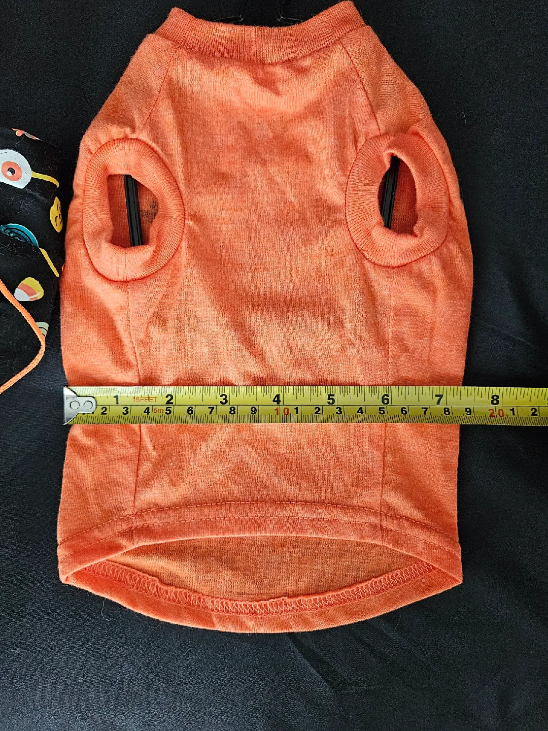 Halloween Dog TShirt & Bandana Set size XS image indicator(3)