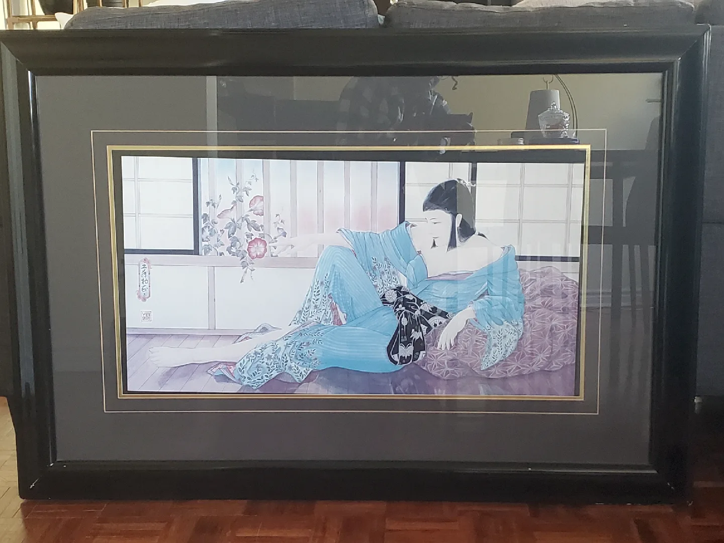 Framed Japanese Art Print thumbnail
