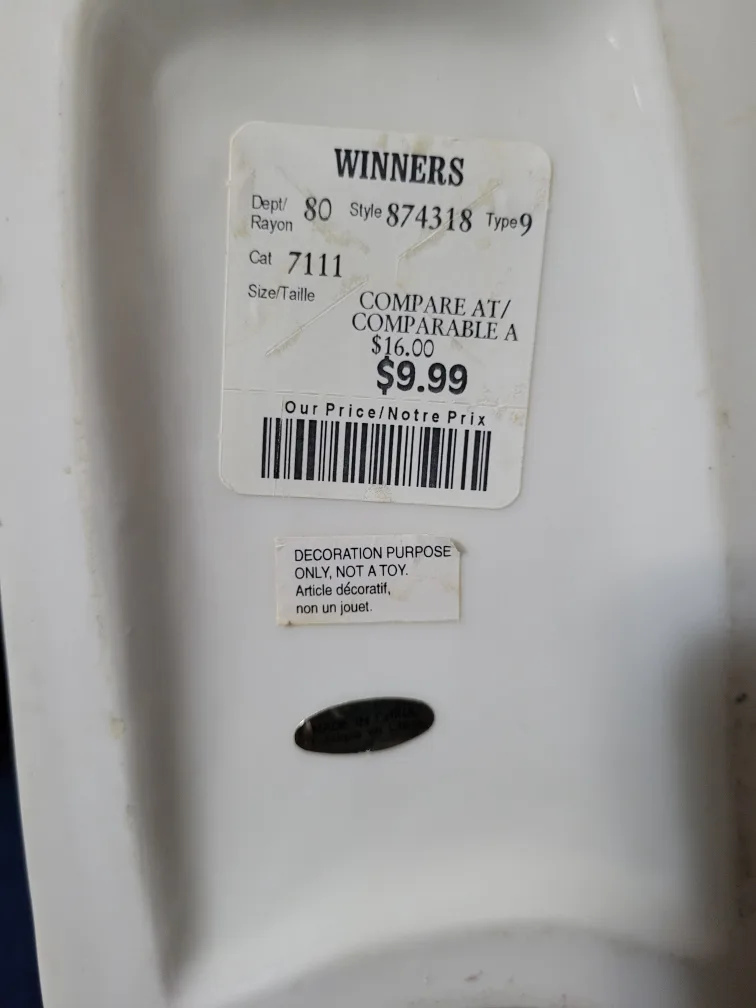 NEW 🎁  Porcelain White Sleigh Decoration image indicator(4)