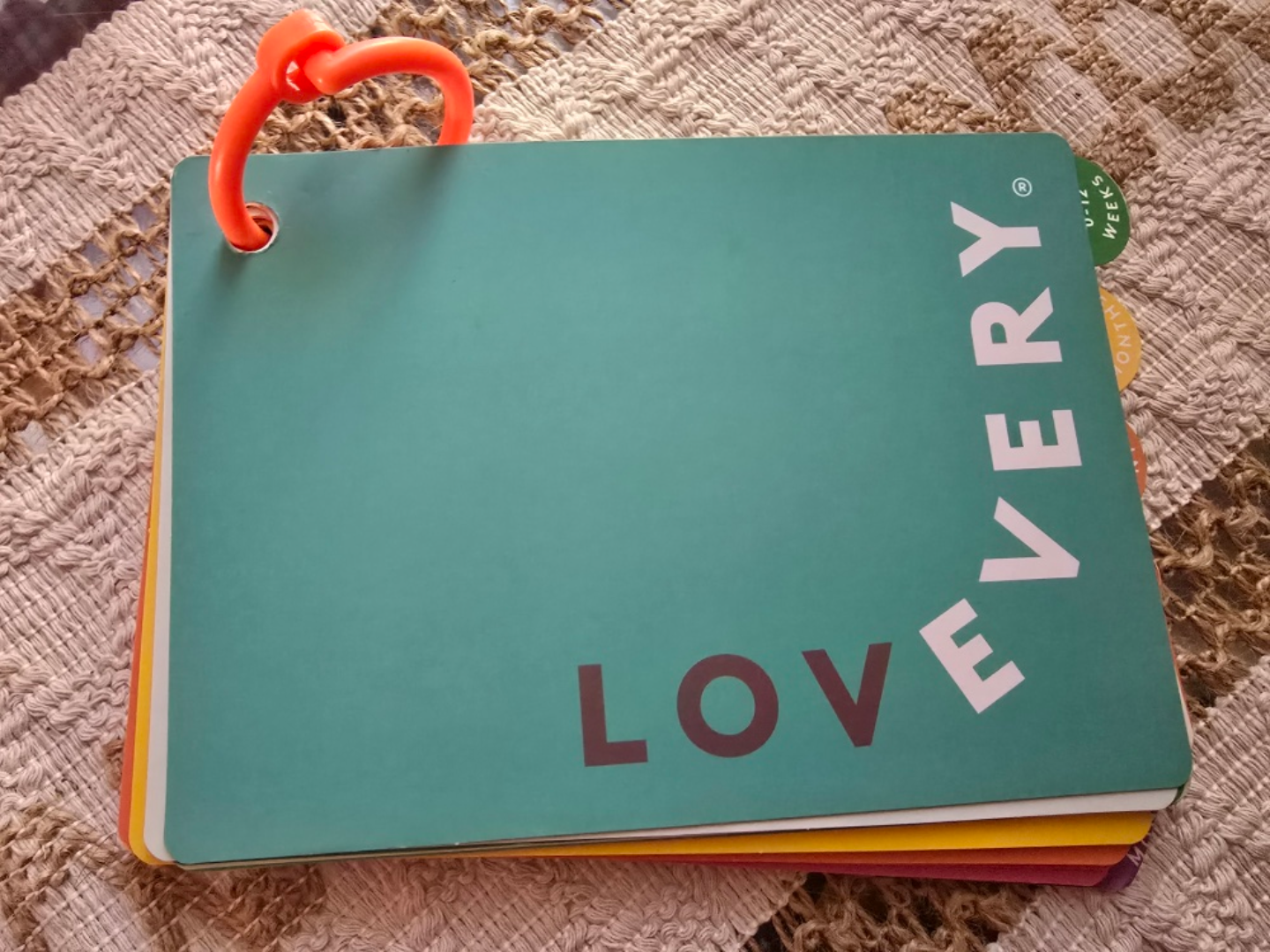 LOVEVERY Little Milestone Cards for Baby