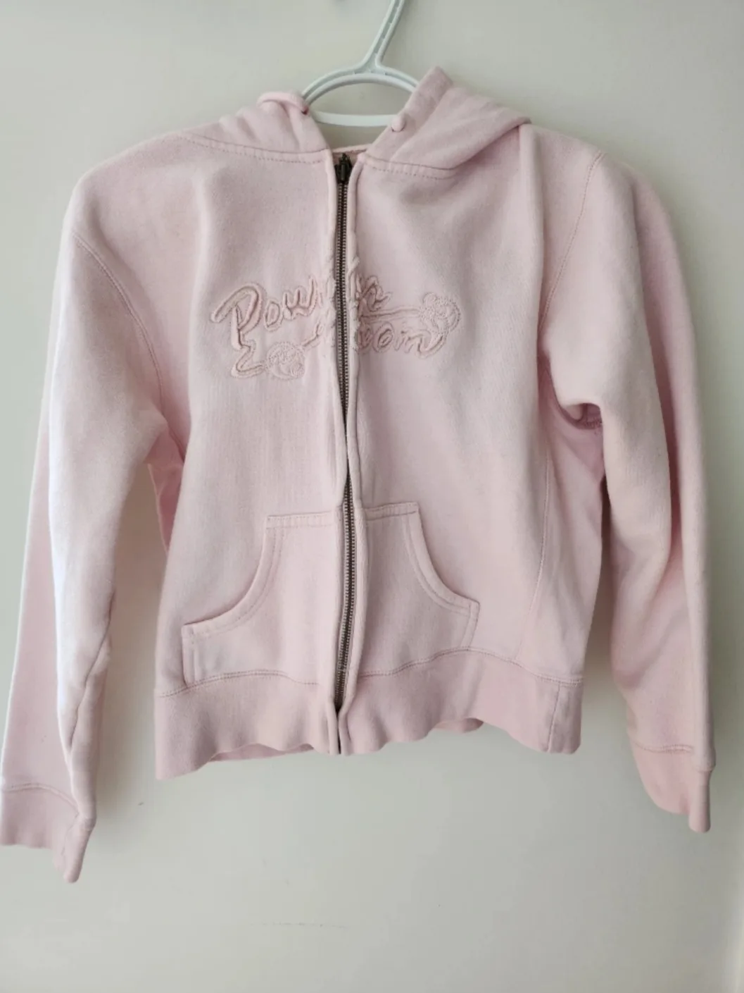 Pink Zip-Up Hoodie - Size Medium thumbnail