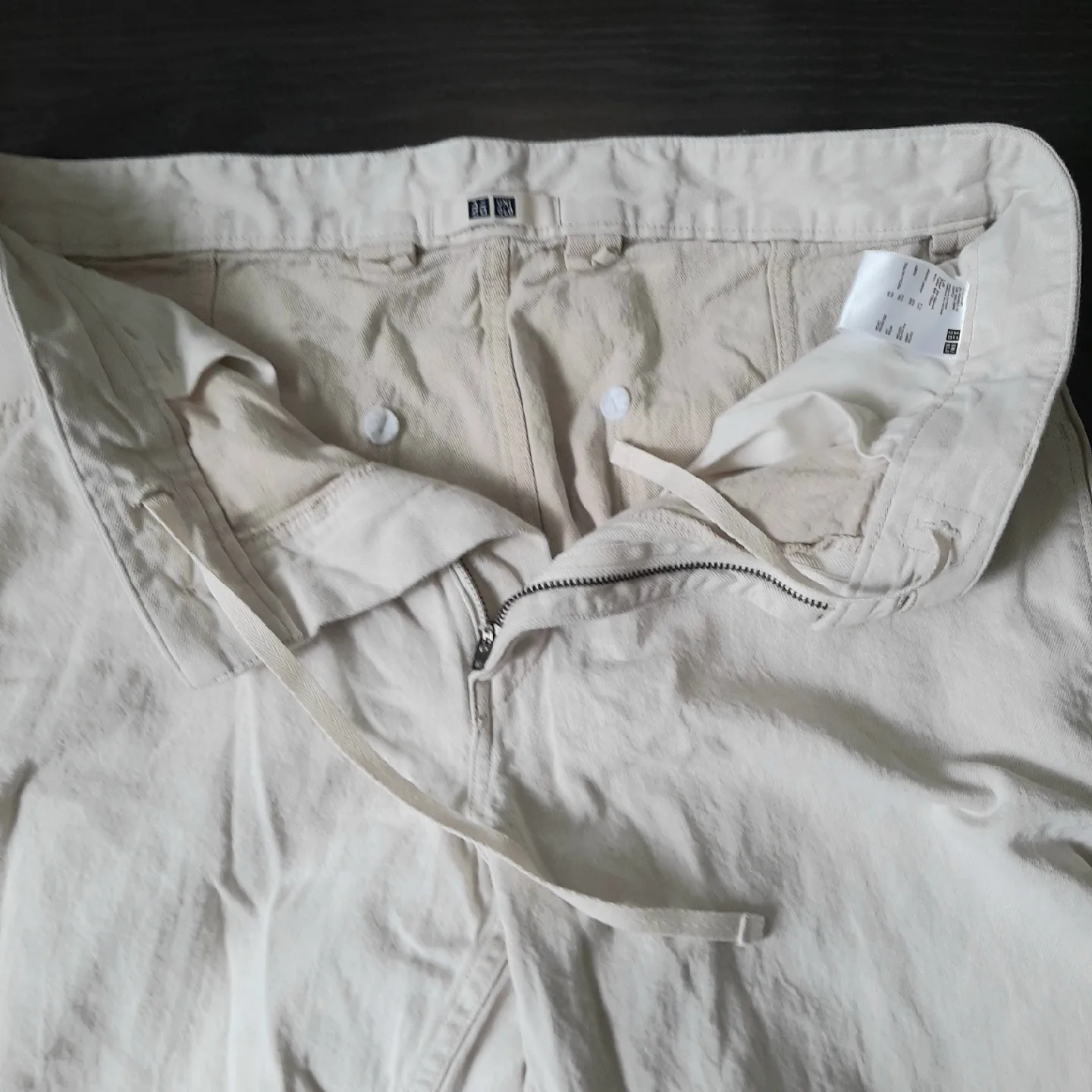 Off-White UNIQLO Carpenter Pants, Size 33/36 image indicator(9)