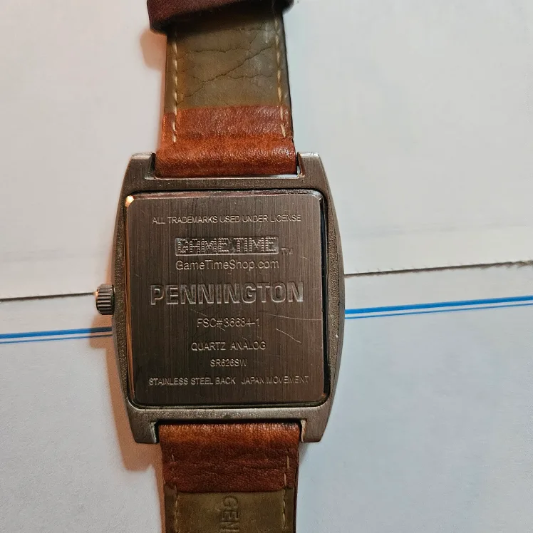 VTG NFL Pennington #10 Stainless steel Japan Movement image indicator(3)