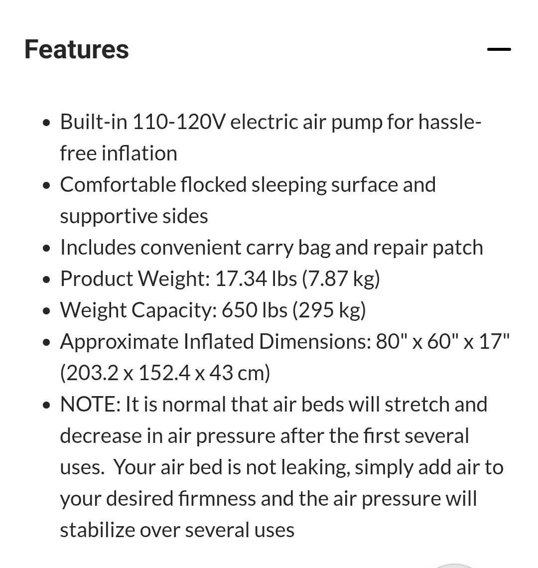 Brand New Double-High Queen Air Mattress, Built-In 120V Pump image indicator(10)