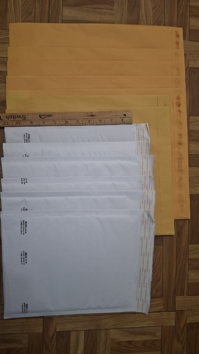 Bubble Mailers - Assorted Sizes