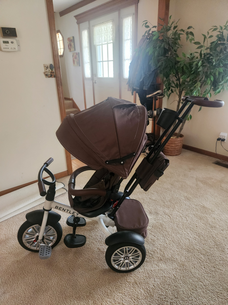 Bentley 6-in-1 Baby Stroller/Tricycle - Brown